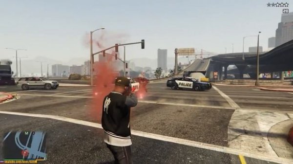 GTA 5 - Перестрелка с полицией
