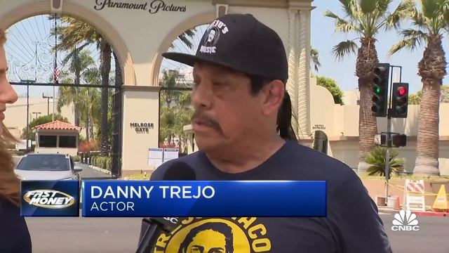 'We're not all Tom Cruise', says actor Danny Trejo on actors demanding better pay смотреть онлайн