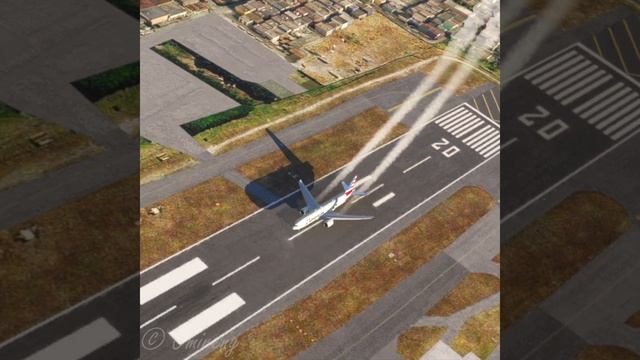 Emergency crash landing American Air Boeing 777 at La Aurora Airport смотреть онлайн