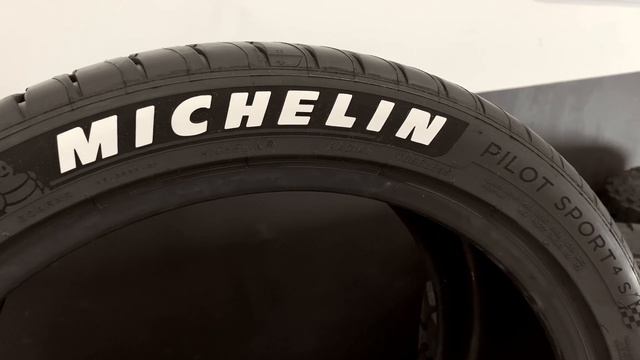 The all new Michelin Pilot Sport 4 S with raised white letters смотреть онлайн