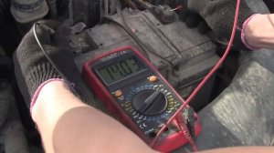 Простая диагностика генератора на автомобиле.