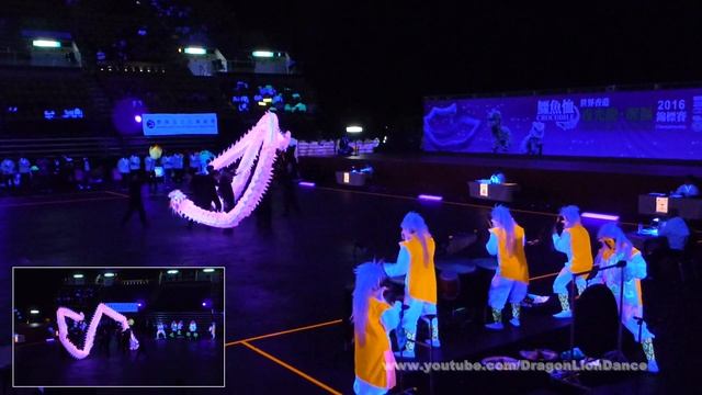 Crocodile World Hong Kong "Luminous Dragon Dance" Championship 2016 - Malaysia Team (Right Cam) смотреть онлайн