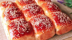 Мягкие воздушные булочки! Легкие как пух! Вкусная выпечка к чаю, простой рецепт