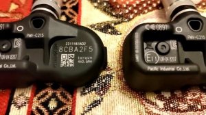 Датчики давления в шинах оригинал и подделка.