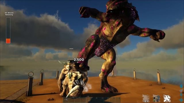 Ice Titan VS King Titan | Ark Battle смотреть онлайн
