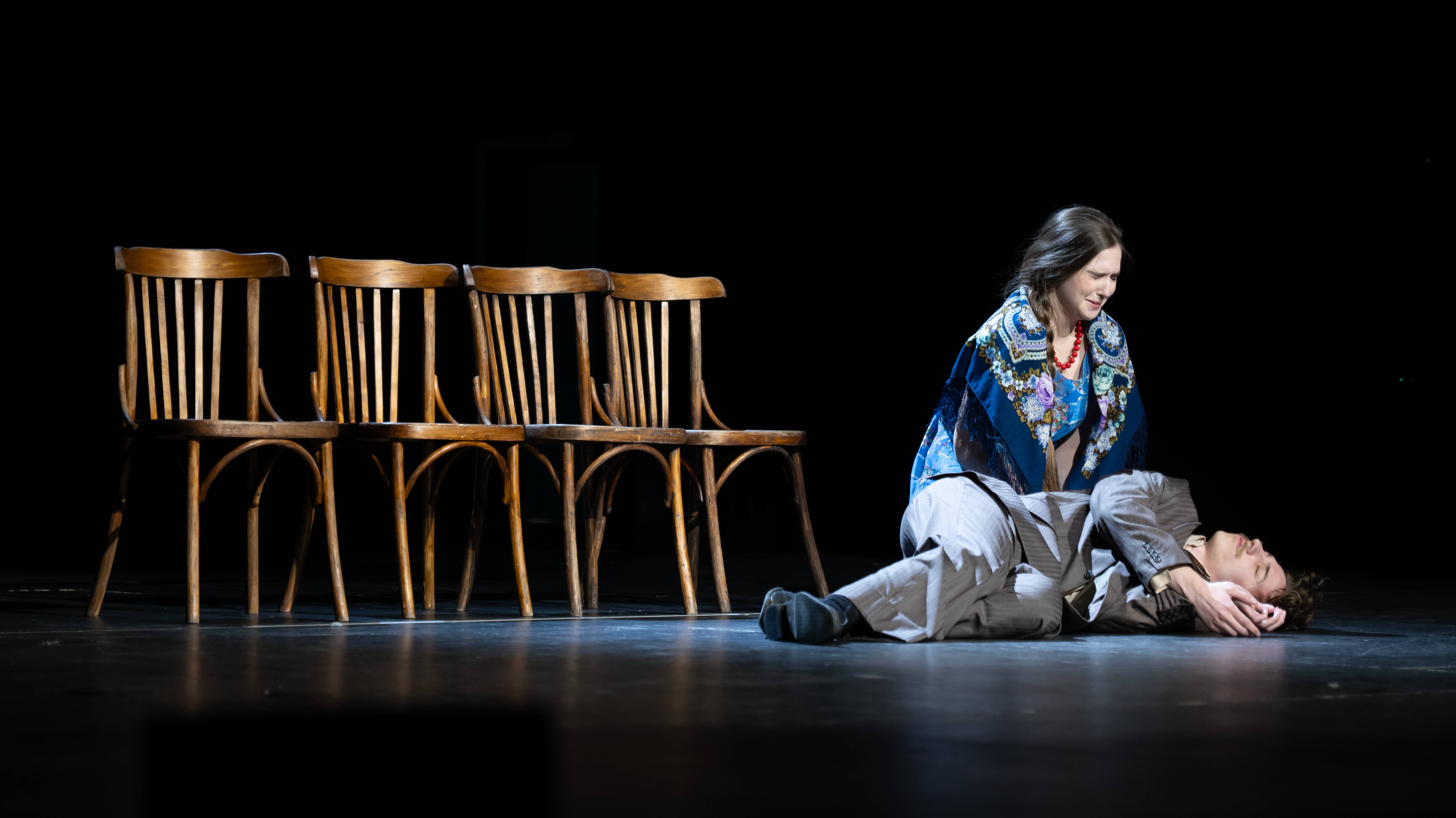 Спектакль "Рассказы" В. М. Шукшин. РГИСИ. Кемерово, Учебный театр Кузбасского колледжа искусств