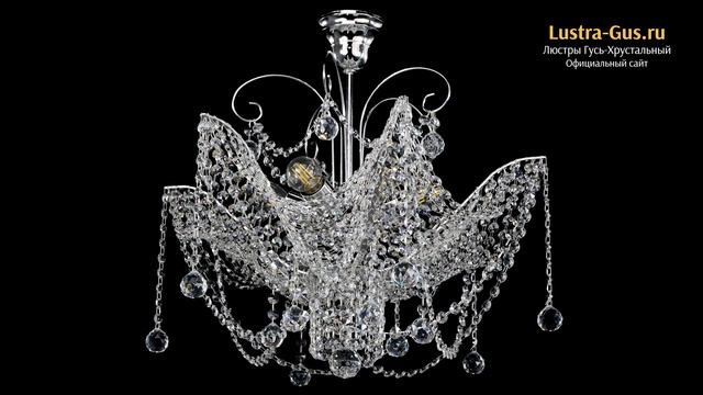 Хрустальная люстра «Орхидея №2» - Гусь-Хрустальный завод смотреть онлайн