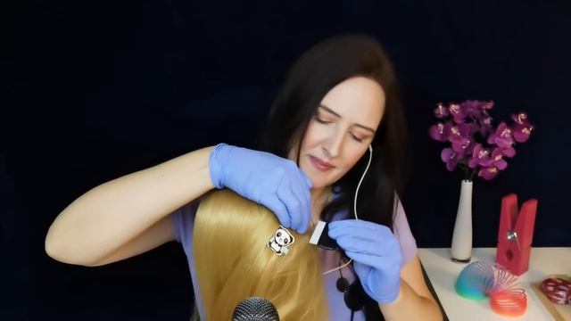 ASMR - 2 HOURS  Lice Check