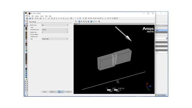 Design of an axial fan using Ansys TurboSystem - CFD setup смотреть онлайн