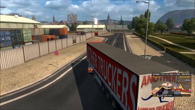 Euro Truck Simulator 2 - Kenworth T908 and Mother Trucker DeDe hauling to Scotland......#0025 смотреть онлайн