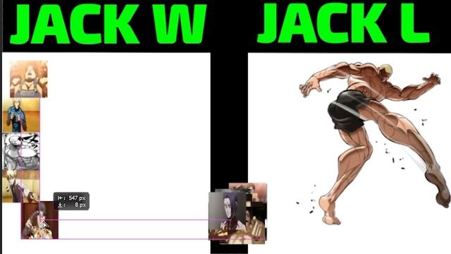 Jack Hanma vs Kengan Ashura Annihilation Tournament смотреть онлайн