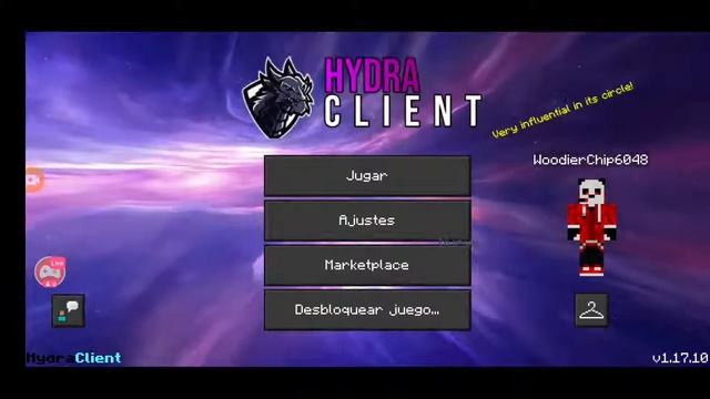 jugando con el hydra client en mi mundo смотреть онлайн