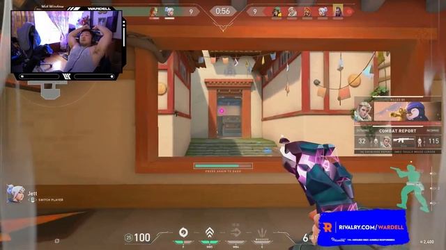 STREAMER MAKES CRAZY NEON ACE... | Valorant Highlights #34 смотреть онлайн