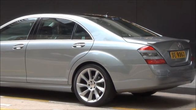 Mercedes S Class with Lorinser Body Kit and Wheels. Hong Kong смотреть онлайн
