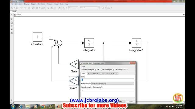 How to solve differential equation using Simulink ?? смотреть онлайн