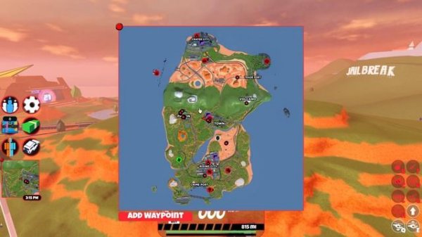 Где находится JETPACK в JAILBREAK в 2024?