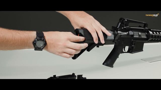 Cyma CM.007 M4 Replica Battery Choice And Installation - Airsoft Manuals