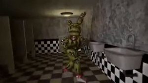 Спрингтрап дёргает провода 18+