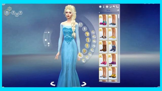 The Sims 4 || Создание персонажа ||Эльза(холодное сердце) смотреть онлайн