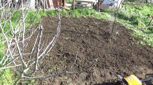 Грядка после культиватора Deko