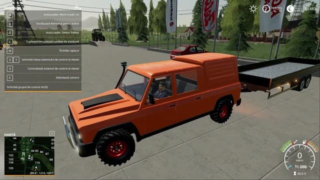 Mașina cu roți de tractor-|Farming Simulator 19|-cu COCOMIN смотреть онлайн