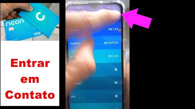 Aplicativo NEON Como Entrar em Contato com o Neon falar com atendente смотреть онлайн