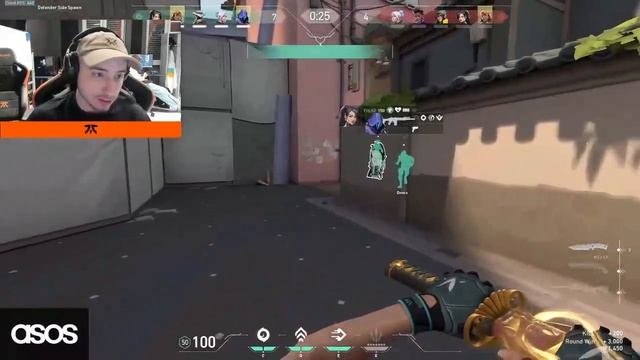 FNC Derke Jett Vod || Valorant смотреть онлайн