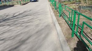 Жизнь после инсульта.Открываю 'съёмочный сезон на улице.