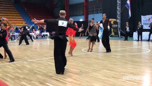 Ilya Chubanov - Elena Mitina, RUS, 1/8 Rumba смотреть онлайн