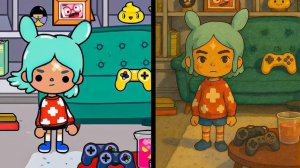 Toca Boca в искусстве Гибли Toca Life World ИГРА ЛЭНД