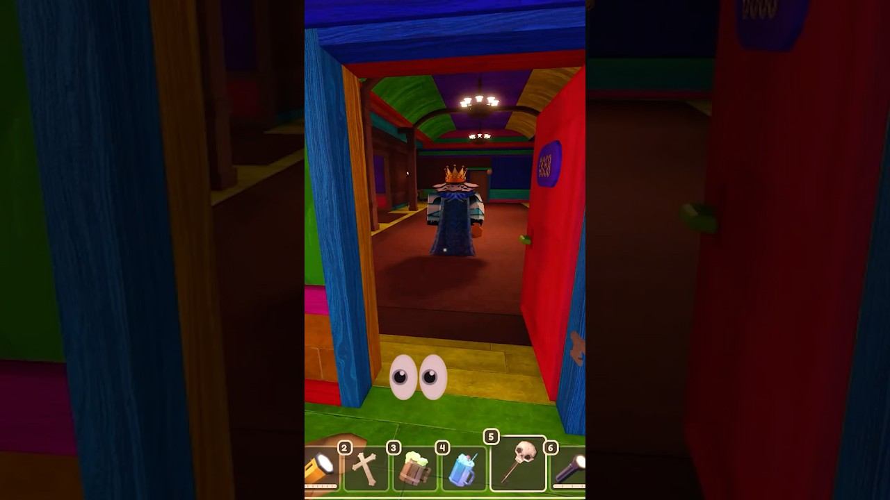 ПРИВЕТ СОСЕД или РАДУЖНЫЙ отель ДОРС роблокс | DOORS FLOOR 2 roblox | Секреты и приколы #Shorts смотреть онлайн