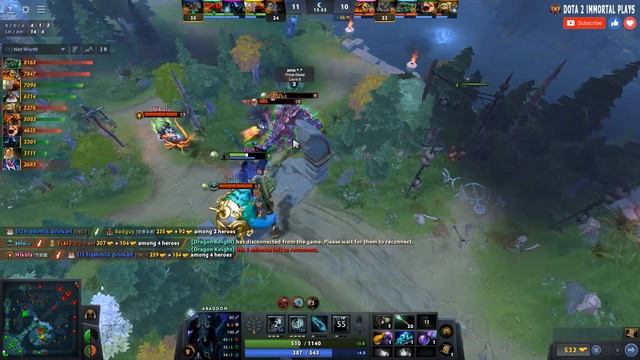 Abaddon Soft Support | 7.31b | Pos 4 Abaddon Guide | Dota 2 Immortal Gameplay смотреть онлайн