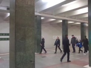 Поездка на составе типа 81-740.1 Русич (2009) по Сокольнической линии