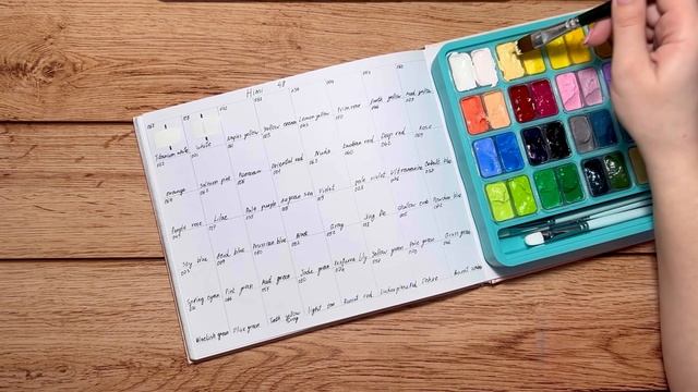 Гуашь HIMI | Распаковка, выкраска и первое впечатление! смотреть онлайн