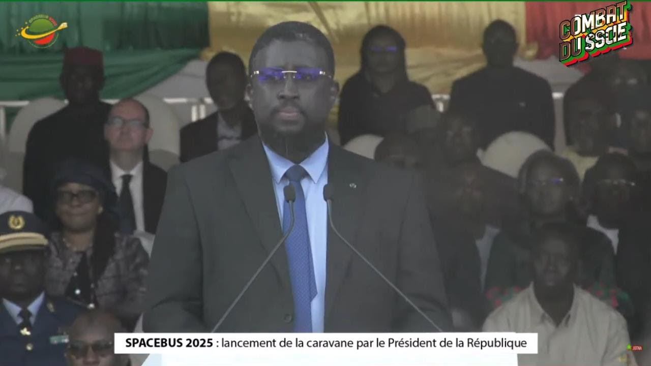 Discours: Dr Maram Kaïré #SPACEBUS 2025 : Lancement De La Caravane Par Le Président De La République