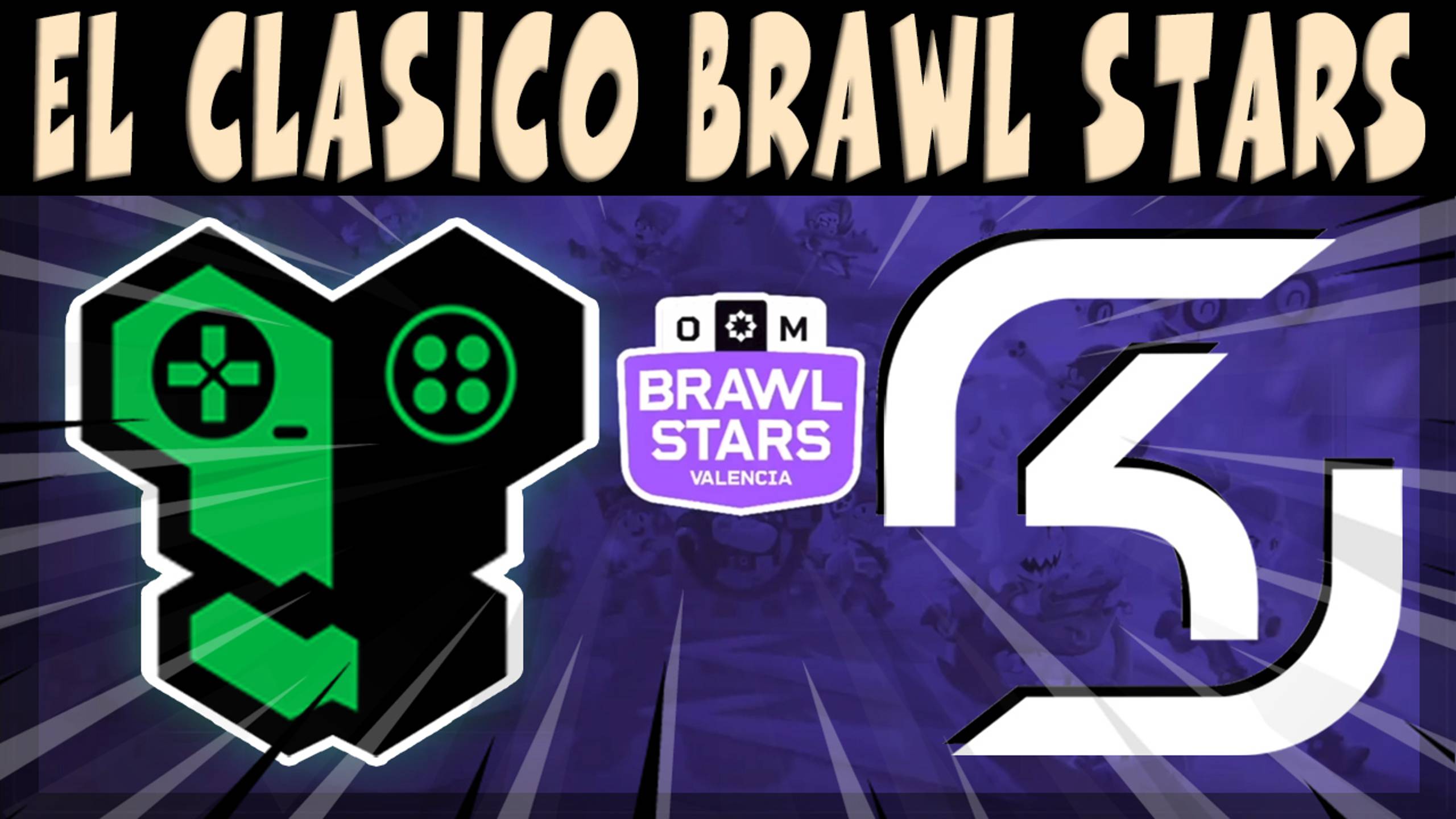 EL CLASICO - OWN MASTERS VALENCIA LEAGUE 10 000€ DAY-1, REPLY TOTEM Vs SK GAMING #brawlstars
