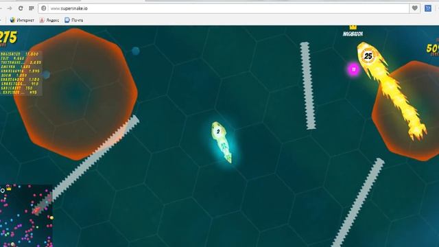 supersnake.io №2 смотреть онлайн