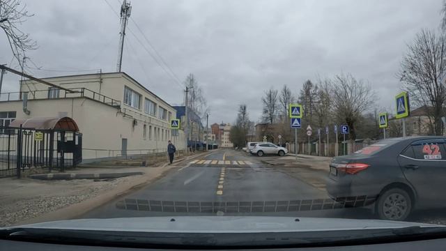 Свежий экзаменационный маршрут категория B город Иваново смотреть онлайн