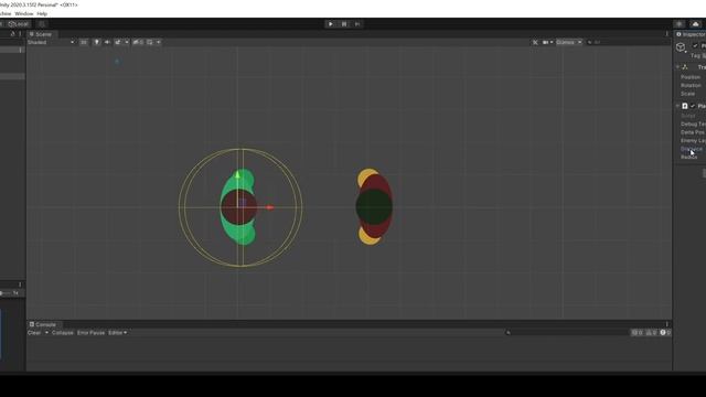 Unity3D Physics2D - OverlapCircle, CircleCast, CapsuleCast (latviski)