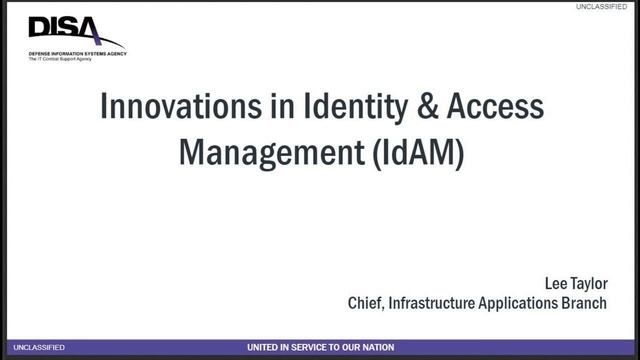 Innovations in Identity & Access Management (idAM) смотреть онлайн