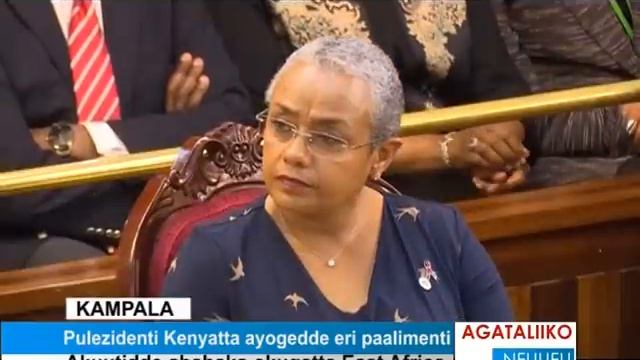 Pulezidenti Kenyatta ayogedde eri paalimenti смотреть онлайн