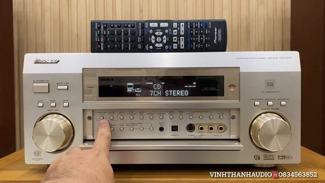 Đã bán-Pioneer VSA-D2011 công suất 440w,20kg, cổng quang, Chip DAC BurBrown, Pre out☎️0834563852 смотреть онлайн