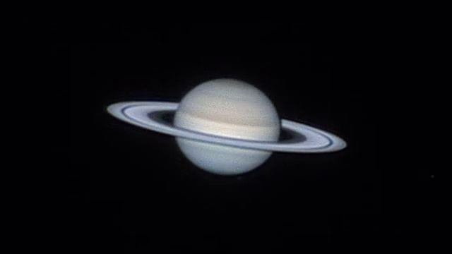 Saturn Through My Telescope