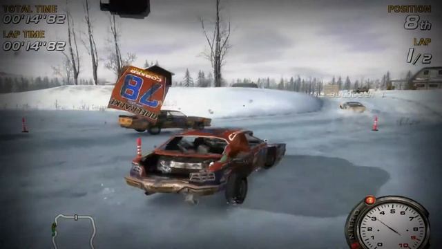 Flatout Online - Bonecracker GP #5 смотреть онлайн
