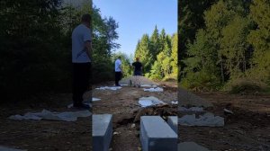 подготовка основания под бытовку