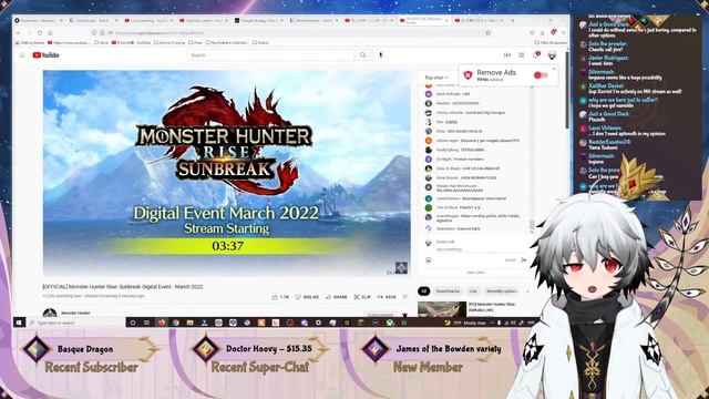 THAT ARMOR! 🤩 (Lets Watch Together!) | Monster Hunter Sunbreak LIVE Reaction【ENG VTUBER】🔴 смотреть онлайн