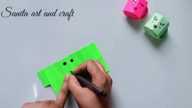 DIY MINI PAPER CUP / Paper Crafts For School / Paper Craft / Easy origami paper cup / Origami смотреть онлайн