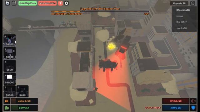 Upgraded Controlled Speaker Titan VS Titan TV Man[January 25, 2024] Skibi Defense смотреть онлайн