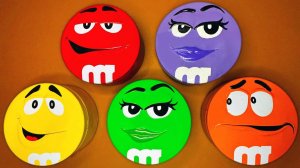 Яркие мультики для малышей про конфетки M&M's. Мультики для детей. Детские мультики залипалки