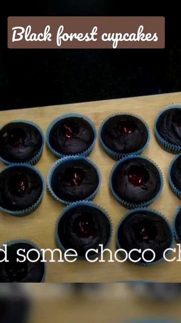 #shorts | BlackForest Cupcakes #ytshorts #youtubeshorts #youtubefeed #ब्लैक फ़ॉरेस्ट केक смотреть онлайн